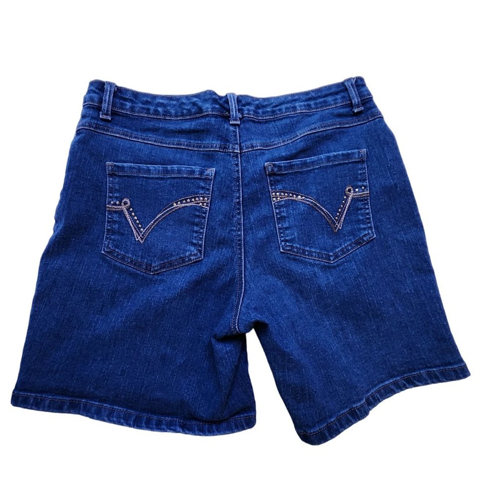 Kim Rogers Denim Jean Shorts Size 10